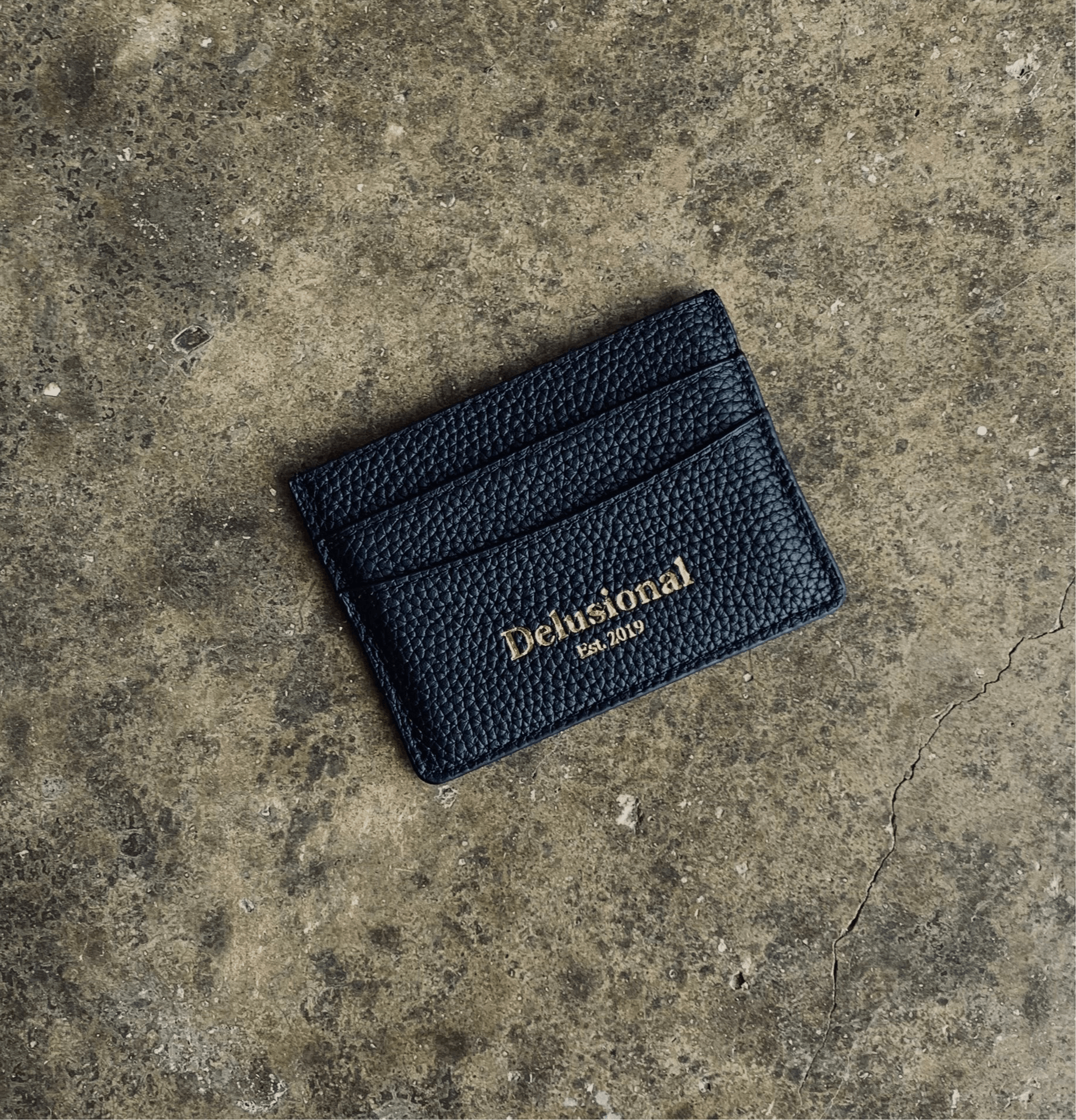 Delusional Leather Card Holder - DlabStore
