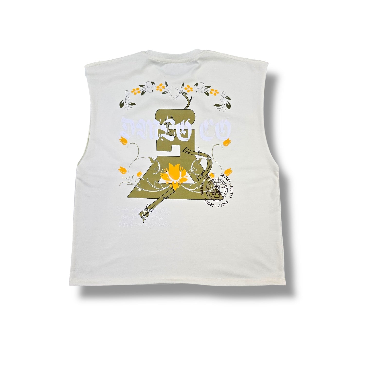 DLAB “Opportunities” Sleeveless Oversized Box fit Tee