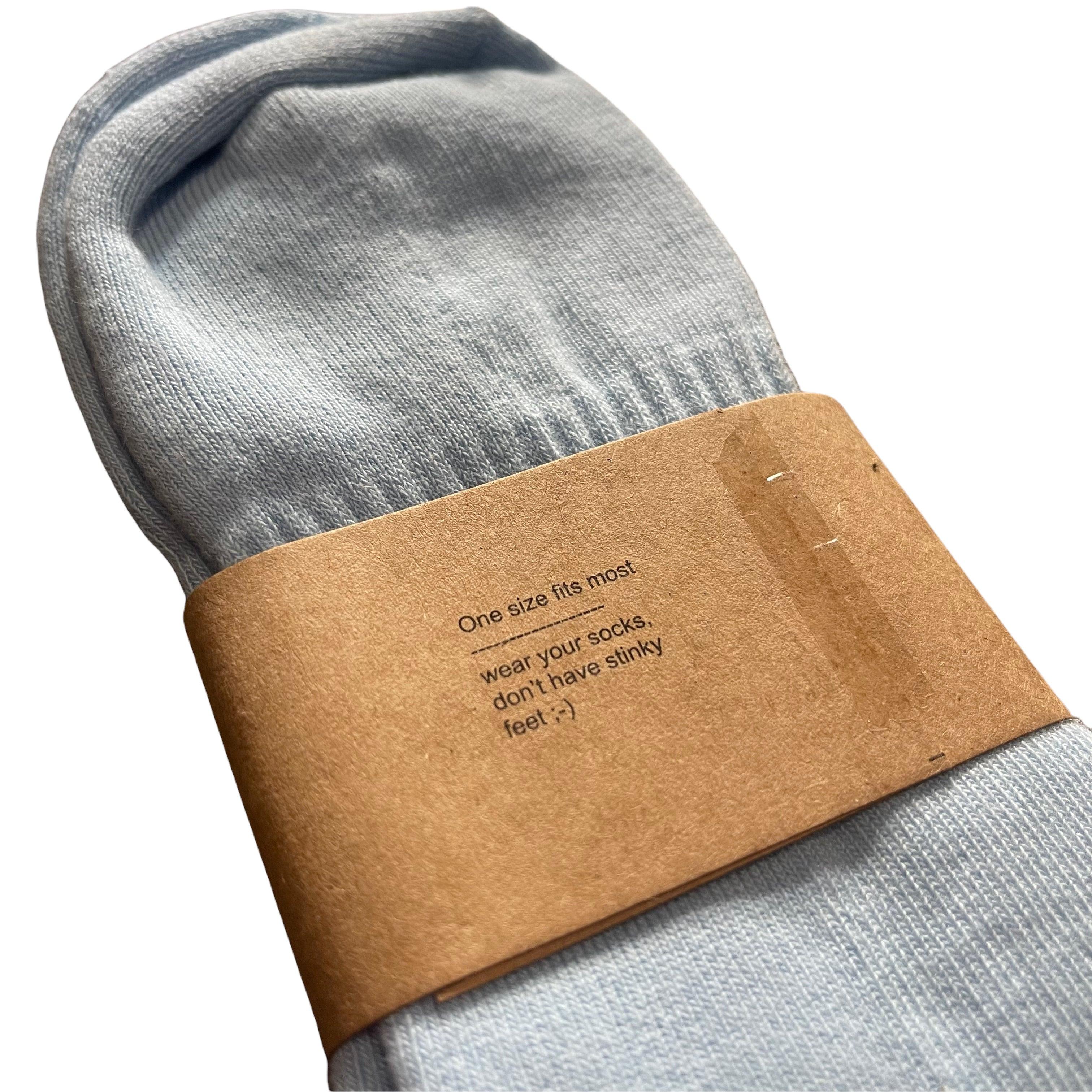 Dlab Socks (Mid) Baby Blue - DlabStore
