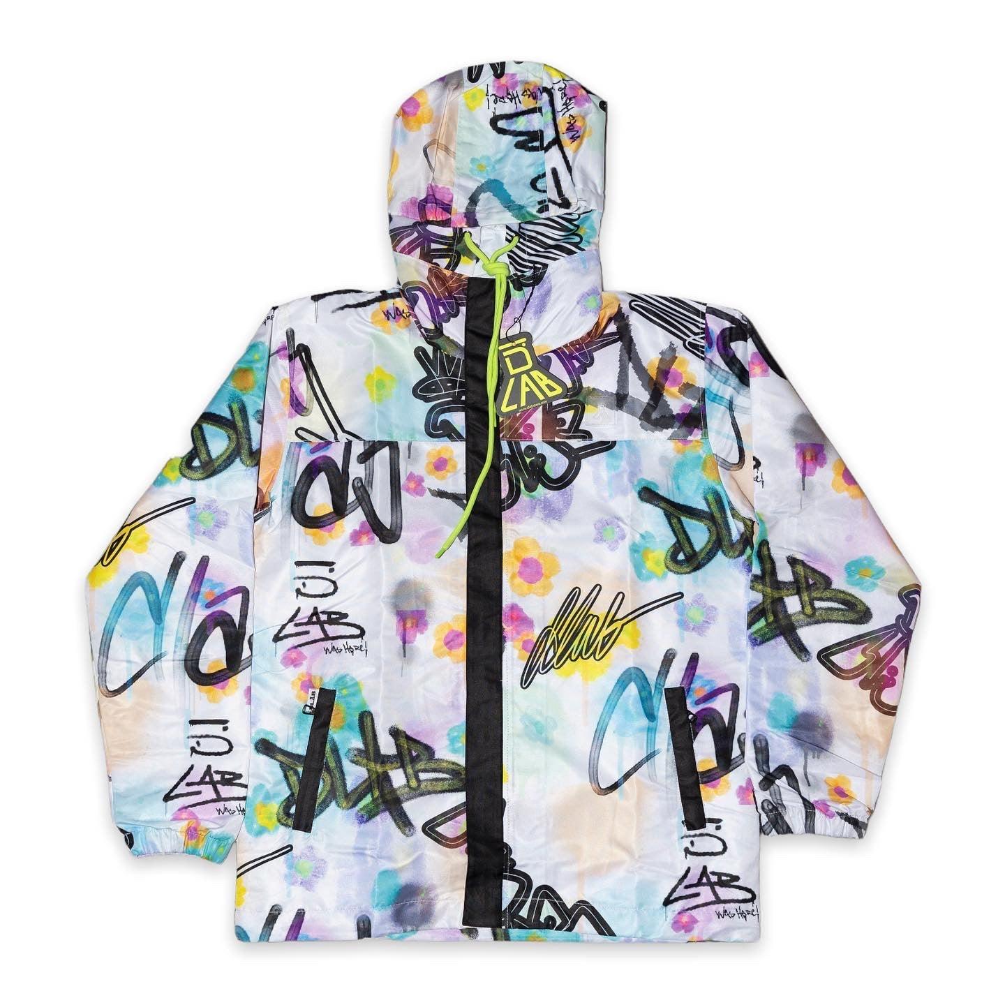 Dlab Postal ThrowUp WindBreaker 100 Polyester Hooded Windbreaker