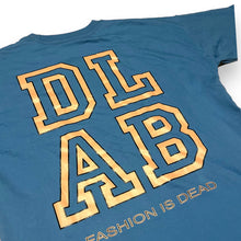 Load image into Gallery viewer, Dlab BASICS &quot;Fashion is Dead&quot; Tee (Blue)
