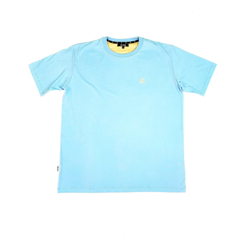 DLAB Baby Blue Embroidered Logo Tee - DlabStore