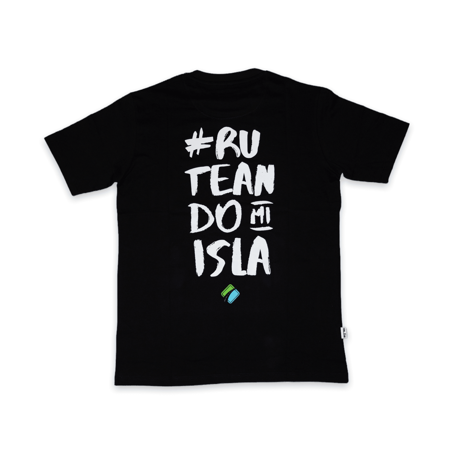Ruteando Mi Isla X Dlab "Boricua en la Luna" Tee - DlabStore
