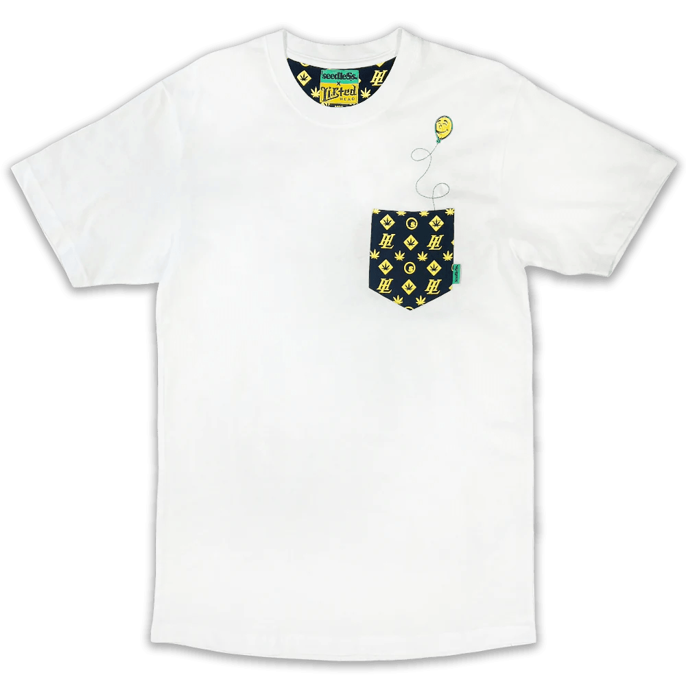 SEEDLESS X LIFTED HEAD SUPPLY TEE - WHITE - DlabStore