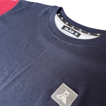 Load image into Gallery viewer, Dlab Essentials Navy/PVC Patch Logo Tee - DlabStore
