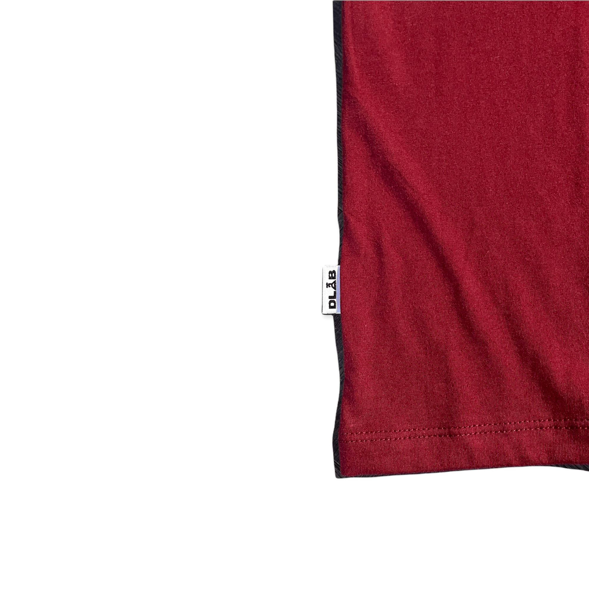 Dlab Essentials Burgundy/Verde Monte Logo Tee - DlabStore