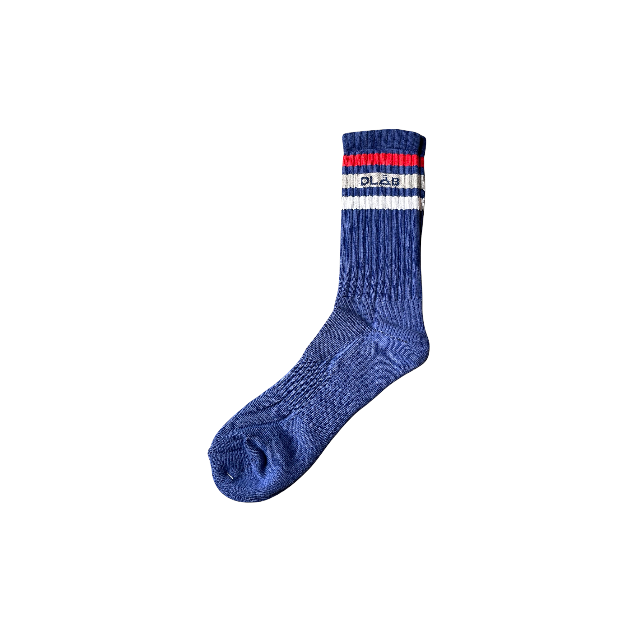 Dlab Socks (High) Navy Blue/Lines