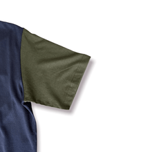 Load image into Gallery viewer, Dlab Essentials Navy/PVC Patch Logo Tee - DlabStore
