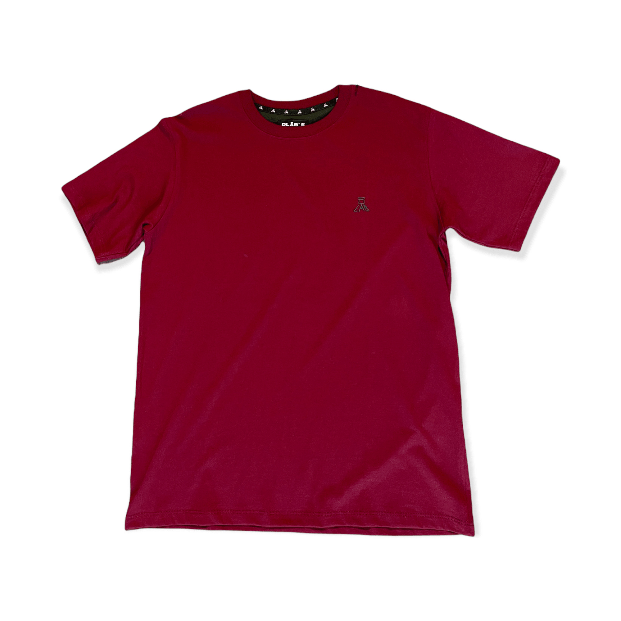 Dlab Essentials Burgundy/Verde Monte Logo Tee - DlabStore